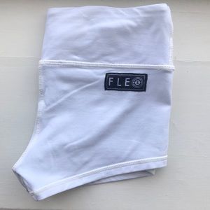 Fleo x DNDL Doughnuts & Deadlifts collab shorts